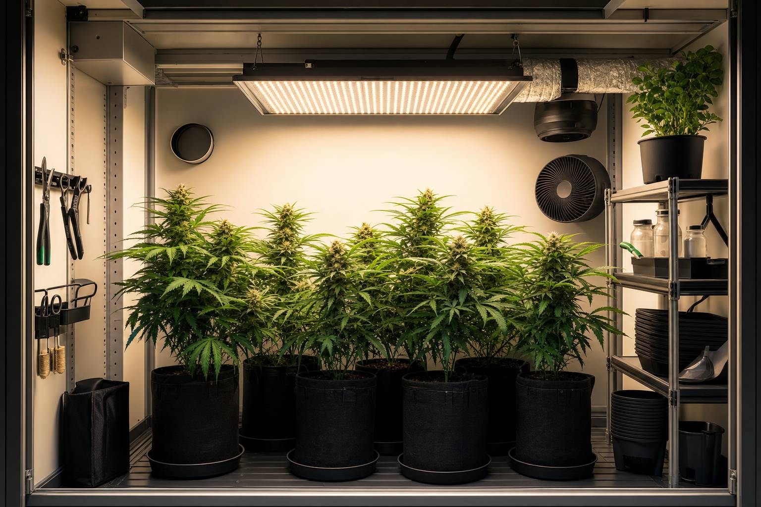7 claves de profesionales para empezar a cultivar marihuana en interior