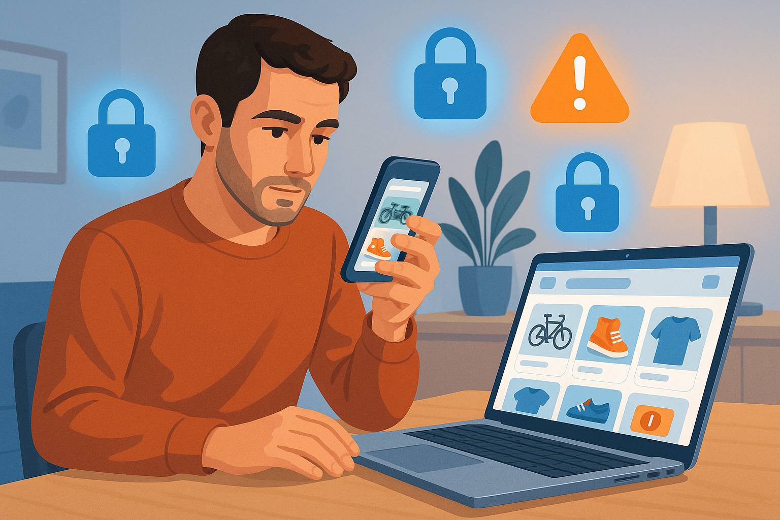 Cómo evitar estafas en Wallapop y Marketplace